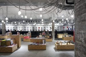 Supermarket store restaurant in Belgrade